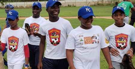 Undefeated Kansas City Royals team in the Dominican Republic